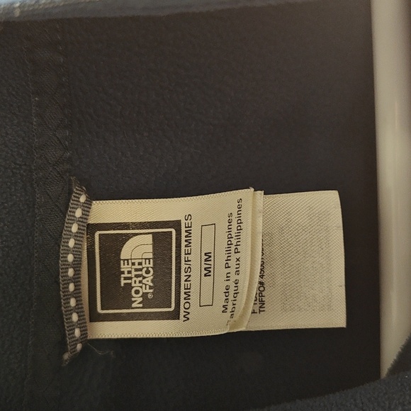 The North Face Teal front zip sweat jacket sz M - Picture 5 of 5